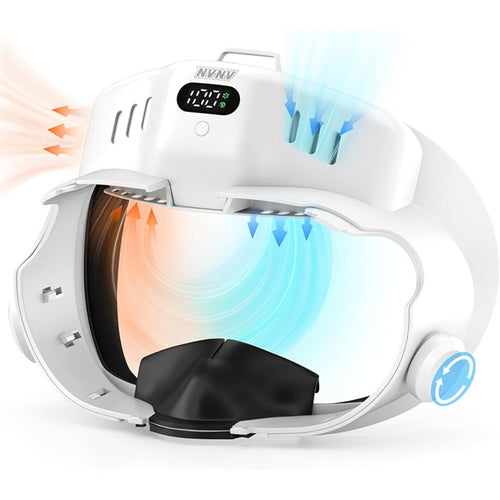 Interface faciale ventilée antibuée à 3 vitesses, compatible avec Meta Quest 3