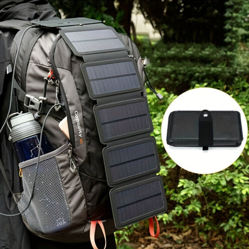 Panneau solaire pliable 100 W monocristallin, sortie USB, pour le camping