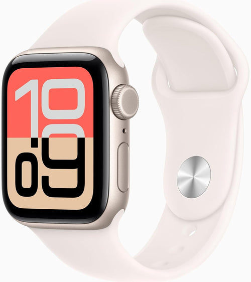 Apple Watch SE (3e génération) — montre intelligente 40 mm GPS + cellulaire (lumière stellaire)