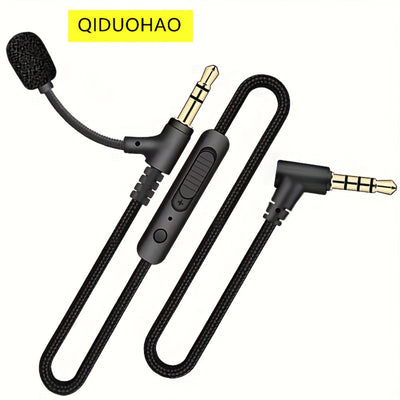 Câble audio AUX 3,5 mm mâle-mâle avec contrôle du volume intégré, 150 cm