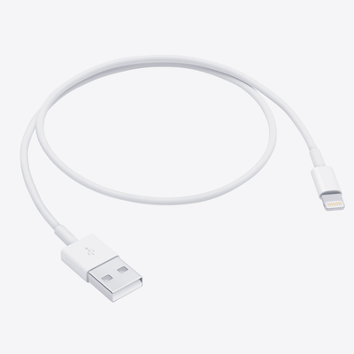 Apple Câble de recharge USB-A à Lightning — 1 m (3,3 pi), blanc