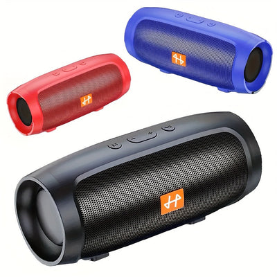 Haut-parleur Bluetooth portatif, batterie 1200 mAh, recharge USB-C, trois couleurs