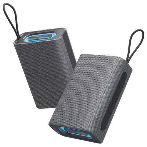 Haut-parleur Bluetooth portable compact stéréo, recharge USB-C, 4 couleurs