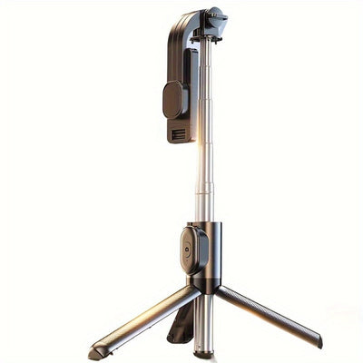 40.55-Inch Foldable Phone Tripod and Selfie Stick with Holder and Remote