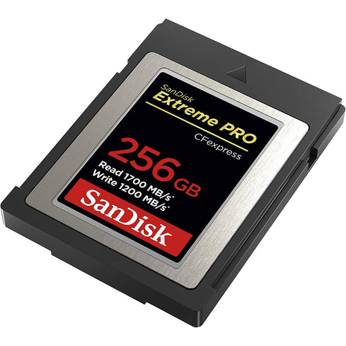 SanDisk Extreme PRO CFexpress Type B — carte jusqu'à 1700 Mo/s pour vidéo 8K RAW