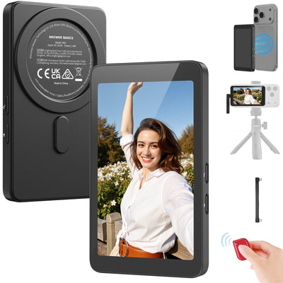 NEEWER BASICS M4C — écran selfie magnétique 4" pour caméra arrière du téléphone