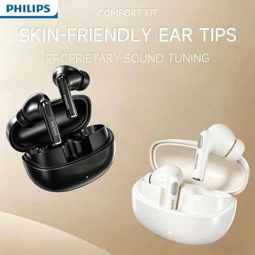 Semi-Open Bluetooth 6.0 Wireless Earbuds with Charging Case