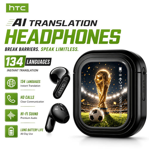 AI Translation Wireless Bluetooth Earbuds, Real-Time Translation in 134 Languages