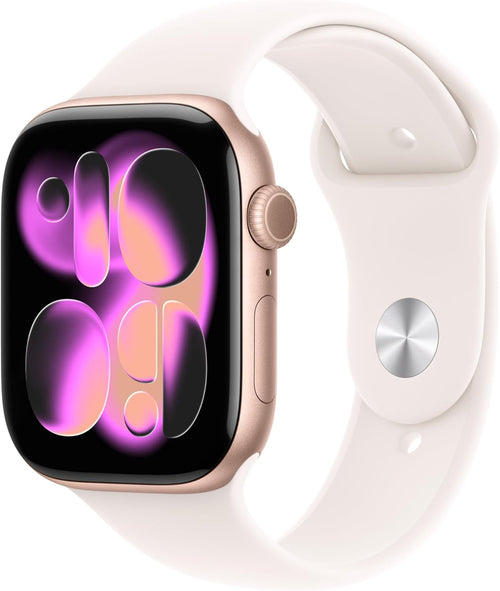 Apple Watch Series 11 — 46mm GPS Smartwatch (Rose Gold)