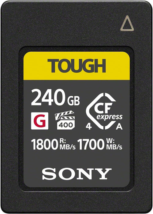 Sony CFexpress Type A série G TOUGH — carte CFexpress 4.0 pour α et FX