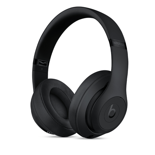 Beats Studio3 Wireless — Noise Cancelling Over-Ear Headphones (Matte Black)