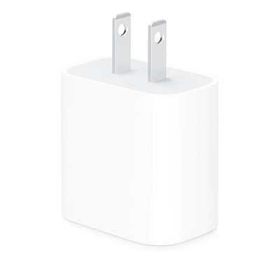Apple Adaptateur secteur USB-C 20 W — chargeur rapide pour iPhone et iPad (blanc)