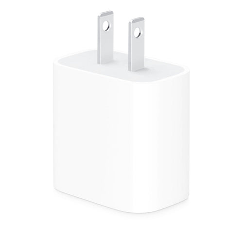 Apple Adaptateur secteur USB-C 20 W — chargeur rapide pour iPhone et iPad (blanc)
