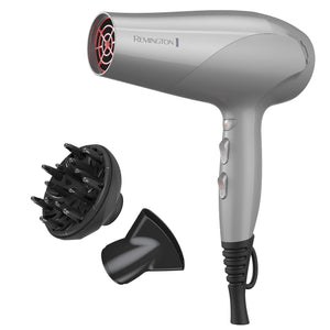 Remington 1875W Damage Protection Hair Dryer — Micro-Conditioner Technology, Concentrator + Diffuser