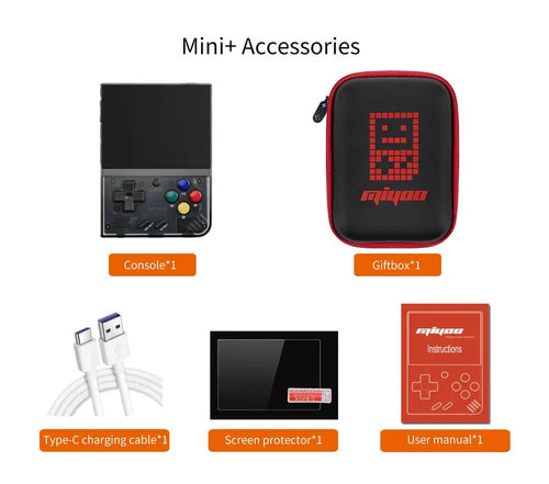 Miyoo Mini Plus — console rétro de poche 3,5" Wi-Fi