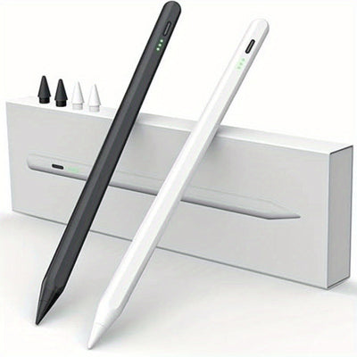 Stylet actif rechargeable USB-C avec bouton d'alimentation, offert à l'unité ou en paire