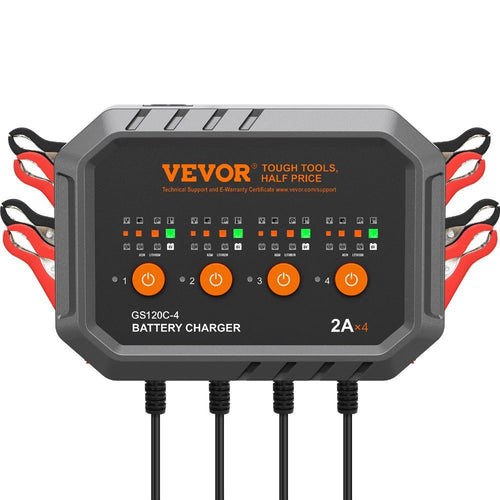 Chargeur de batterie intelligent 8 A pour LiFePO4, AGM, gel, SLA et plomb-acide