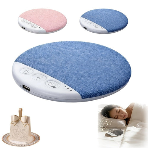 Haut-parleur de sommeil ultramince sous l'oreiller, Bluetooth 5.4, bruit blanc