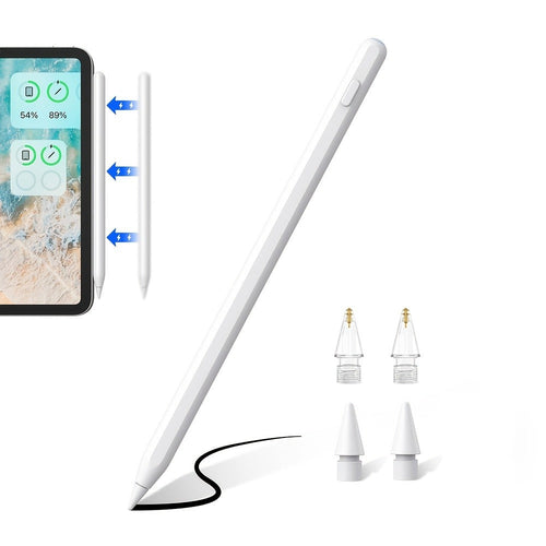 Stylus Pen Compatible with iPad Air 5/4/3, Palm Rejection, Magnetic Charging