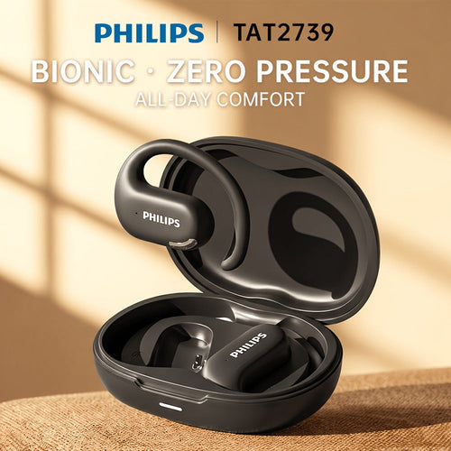 Open-Ear Wireless Headphones with AI Call Noise Reduction and 360 Spatial Sound
