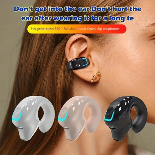 Lightweight In-Ear Wireless Earbuds with Call Noise Reduction and USB-C Charging