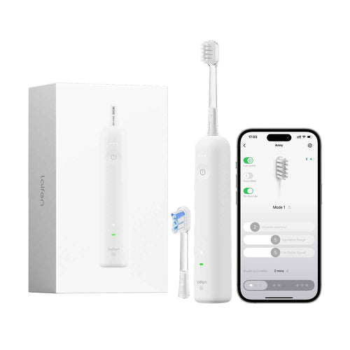 Laifen Wave Special — Electric Toothbrush with OLED Screen, 3 Brush Heads