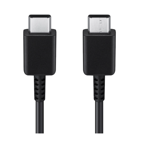 Samsung câble USB-C vers USB-C — câble de charge et de données noir (neuf)